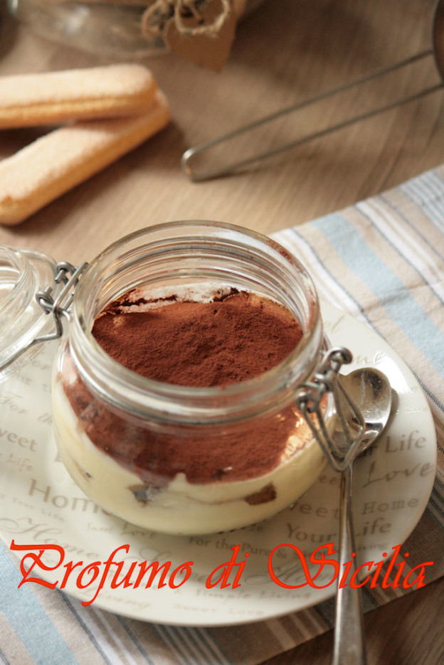 Tiramisù Pastorizzato in Jar Monoporzione - Profumo di Sicilia